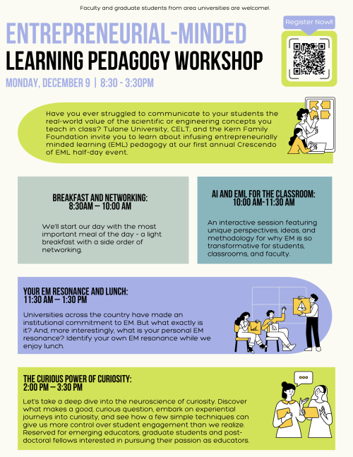 Entrepreneurial-Minded Learning Pedagogy Workshop