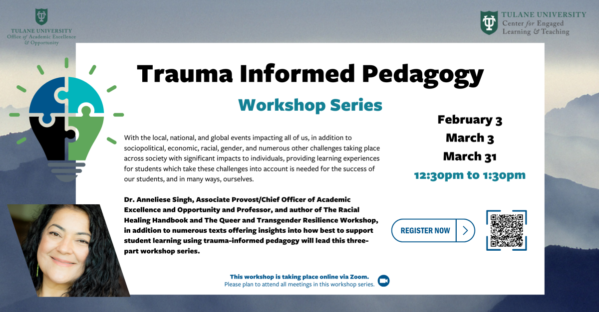 Poster: Trauma Informed Pedagogy Workshop Series